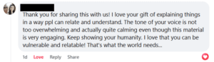Benjy Sherer Coaching - Emotional Fitness and Anxiety Coach Testimonial Screenshot