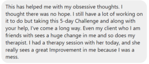 Benjy Sherer Coaching - Emotional Fitness and Anxiety Coach Testimonial Screenshot