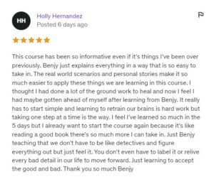 Emotional Mastery 5 Day Challenge Review