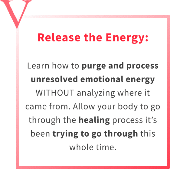 Step 5 of the freedom from anxiety program is learning how purge unresolved trauma without analyzing its source.