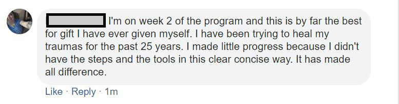 Client praising Benjy Sherer’s training for providing practical tools to manage anxiety & stress.