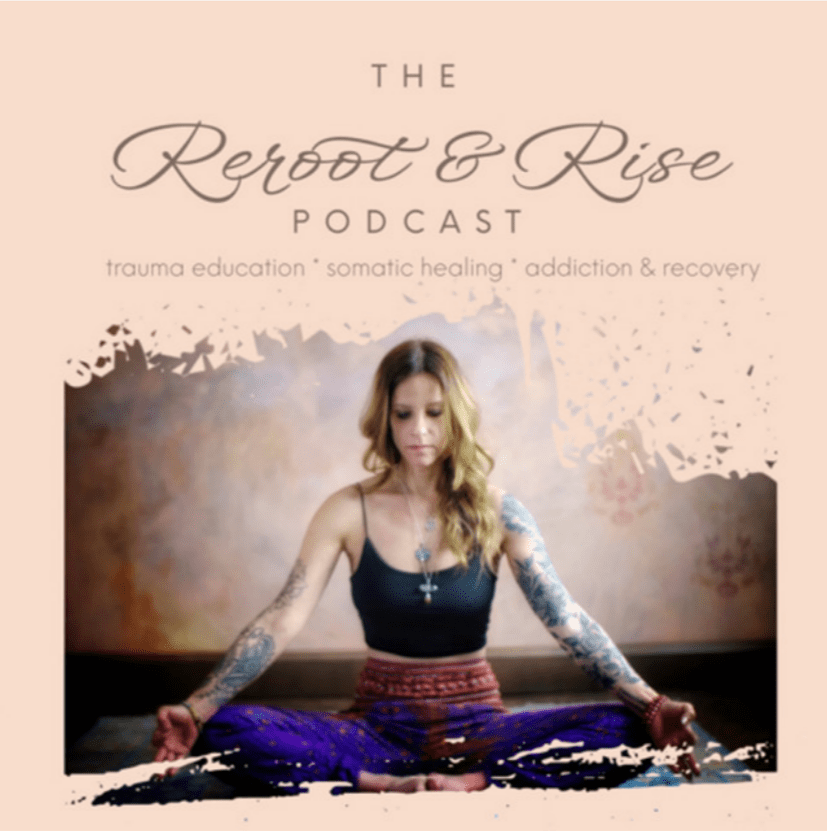 Reroot & Rise Podcast interview Benjy Sherer about spirituality and emotional healing for anxiety.