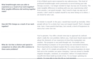 Benjy Sherer Coaching - Emotional Fitness Course Testimonial