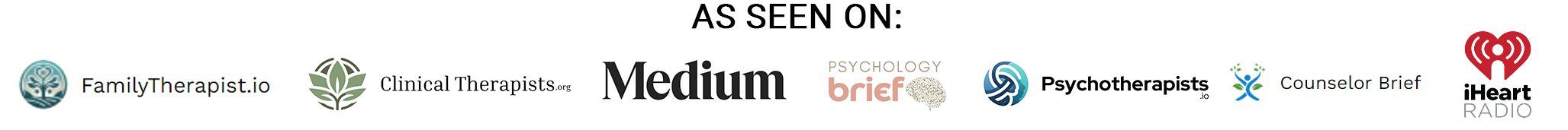 FEATURED 3 Featured on: Websites or news outlets that have featured Benjy Sherer, Mental Health Coach and Emotional Fitness Trainer.
